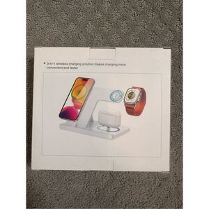 Apple Charging Station for Phone, Watch and AirPods White New In Box